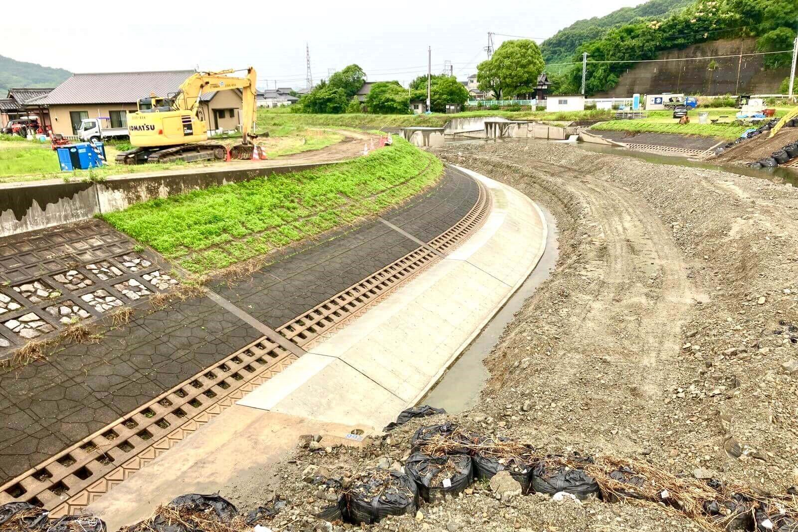 （防災・安全社会資本整備交付金）広域河川　弘田川　改修工事/重成土建